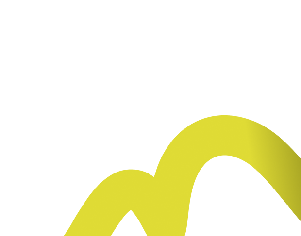 Yellow decorative shape